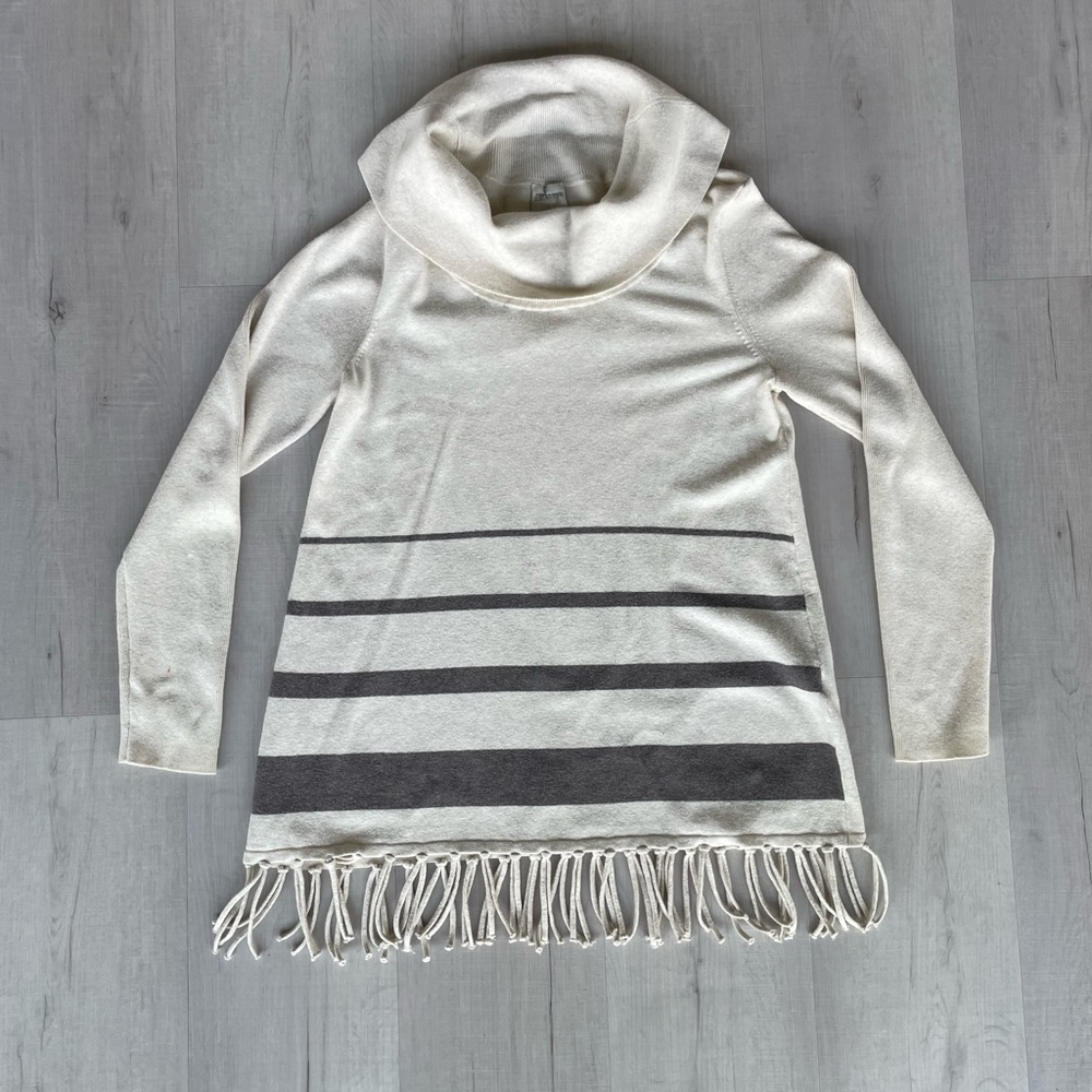 Oversized Sweater with Tassels
